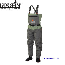 Забродный полукомбинезон Norfin Pilot Stockingfoot 2 18000мм размер XXL